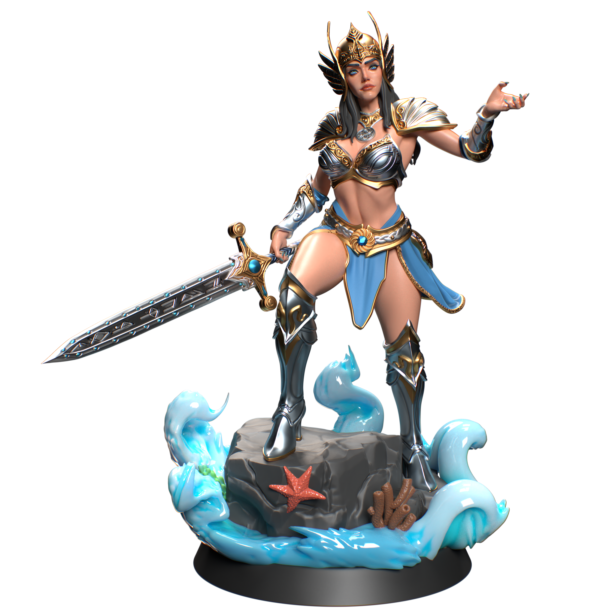 Freydis the valkyrie pose 2